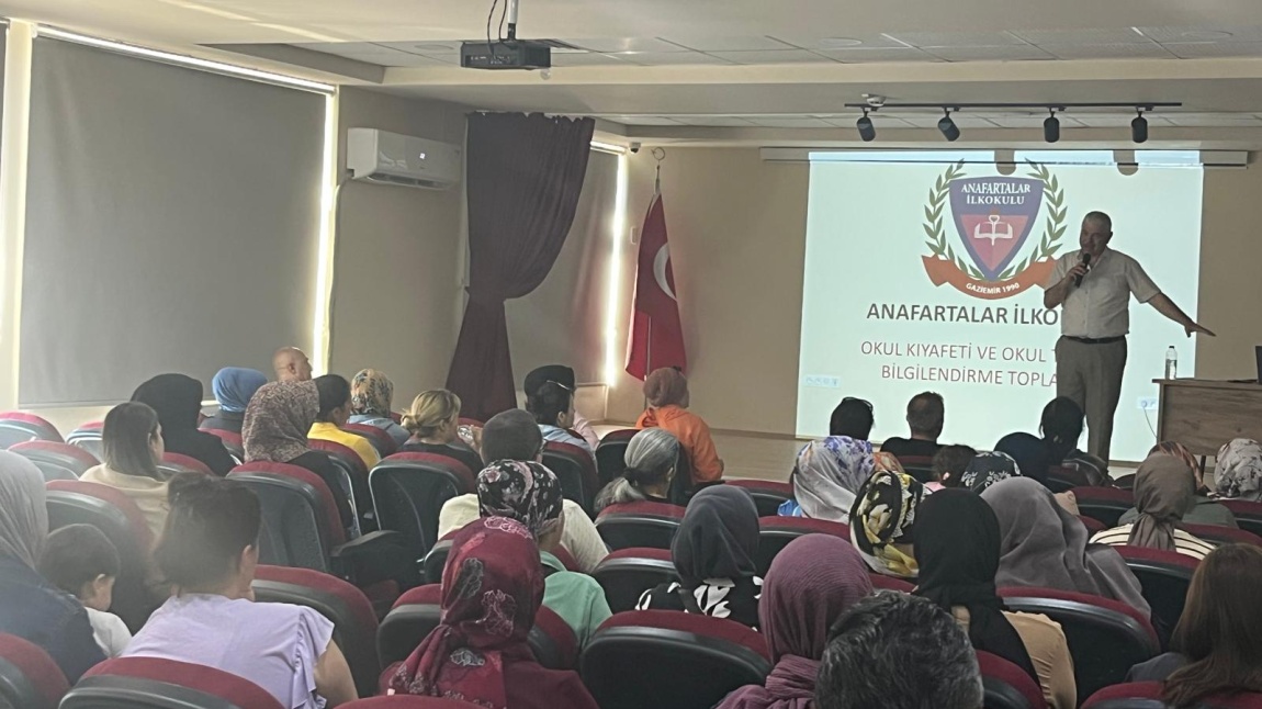 ANAFARTALAR İLKOKULU OKUL TANITIMI-VELİ BİLGİLENDİRME TOPLANTISI